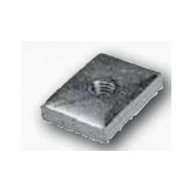 PLAQUE DE FIXATION M8 POUR PROFIL 41 X 41 MM