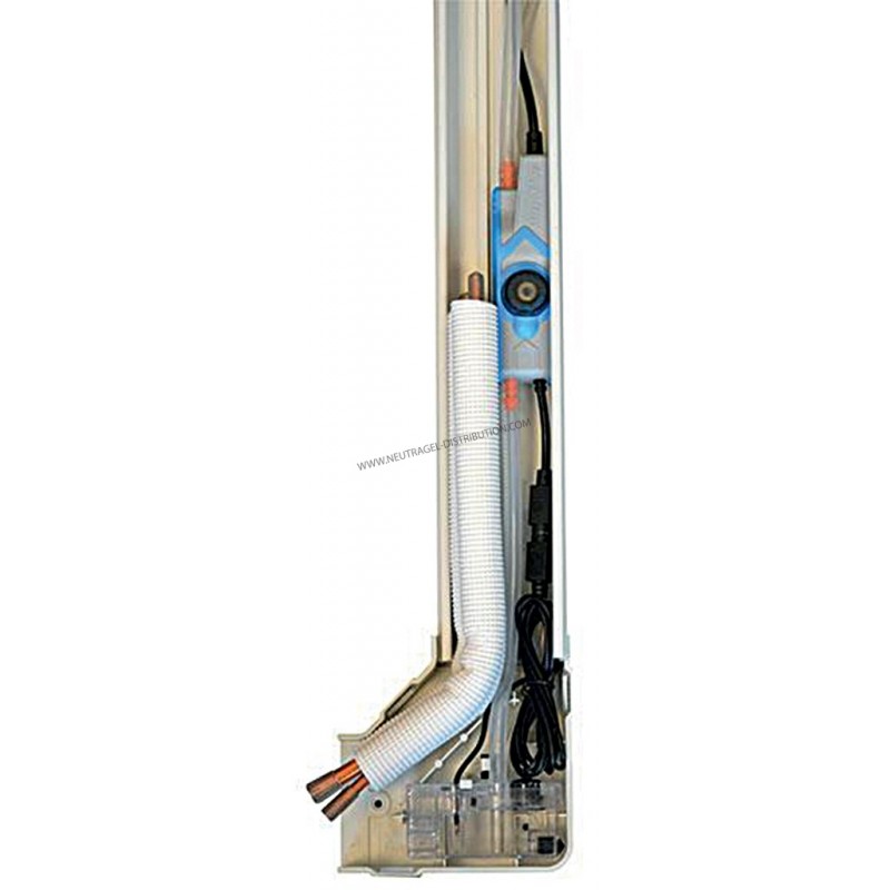 KIT AVEC GOULOTTE SPEEDIDUCT BLANC