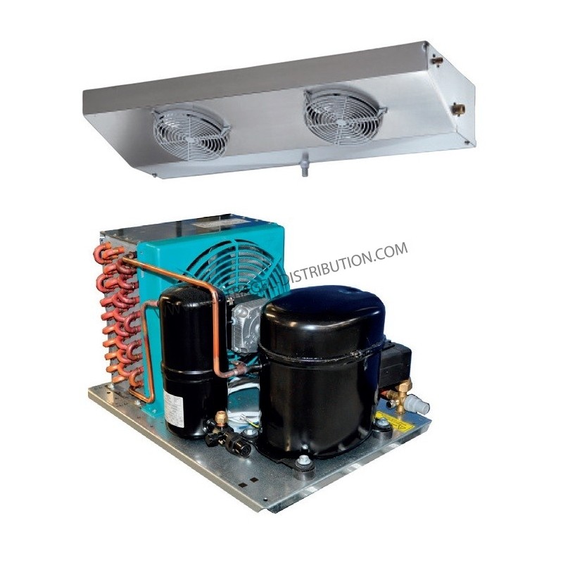 Groupe froid non caréné + évaporateur
