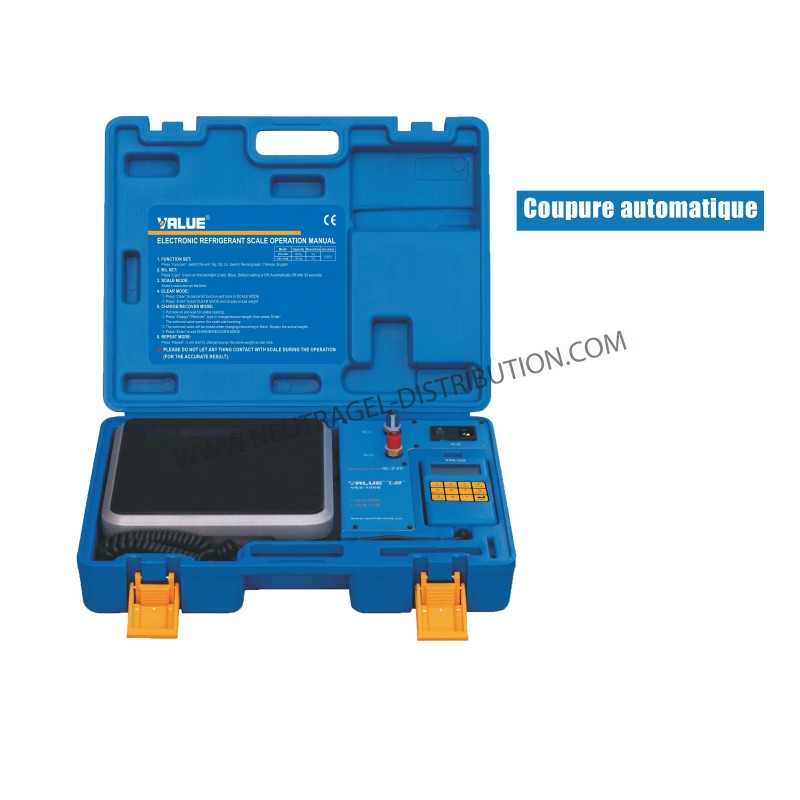 MODÈLE 100 KG AVEC ÉLECTROVANNE