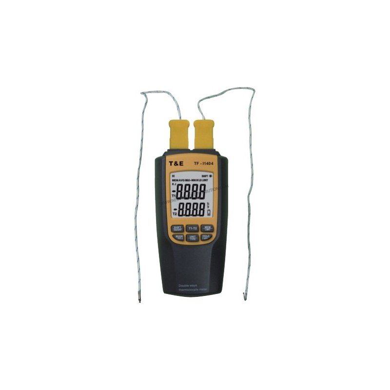 PORTABLE À DOUBLE SONDE TC - TF I 1404