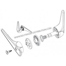 F8 ÉPAISSEUR DE PORTE 80 MM