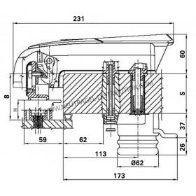 7000 FERMETURE COMPLÈTE (EXTÉRIEURE + INTÉRIEURE À CLÉ)