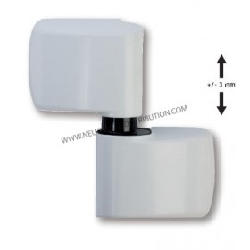 Charnière composite 4542HP gauche cache noir