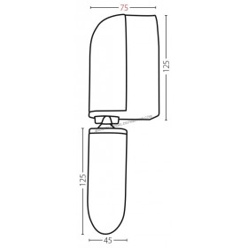 Charnière composite 100PO auto-réglable