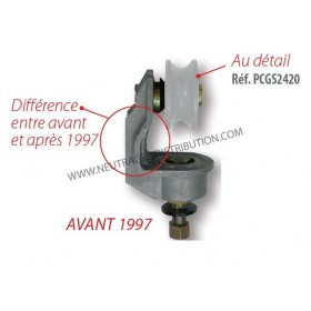 Chariot et  galet pour 2320/2420