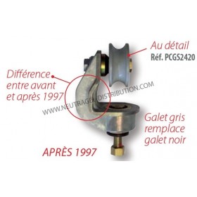 Chariot et  galet pour 2320/2420