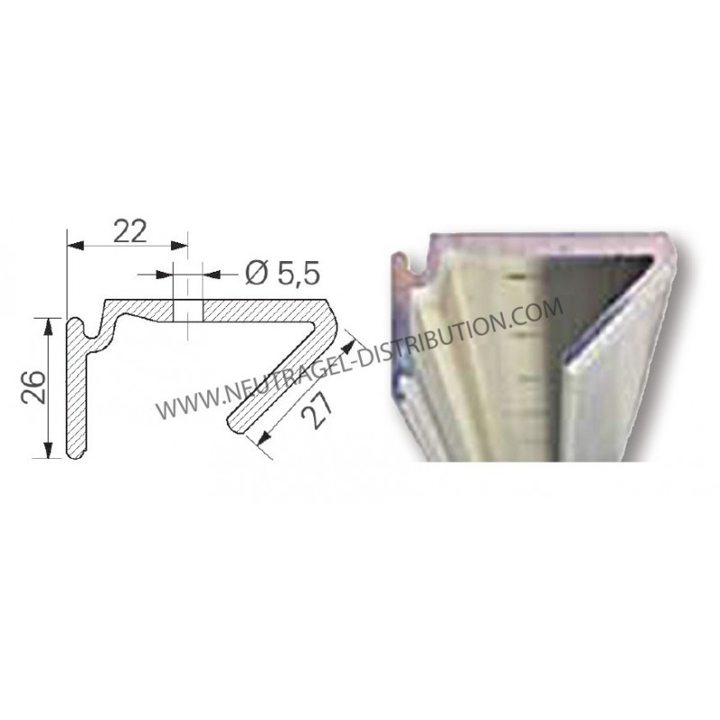 Bandeau de sol sous porte pour 2320