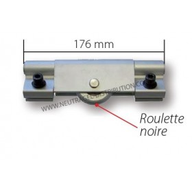 Galet mobile Ø50 en inox pour 7530