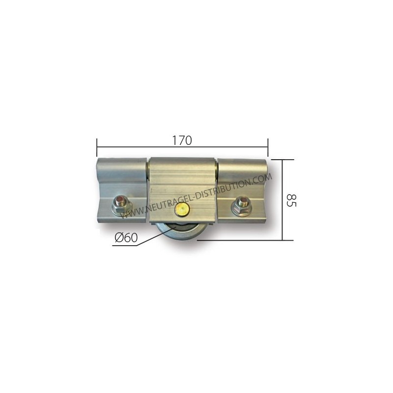 Galet mobile pour 3320/3330/3340