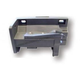 Support gauche pour 8730 rail inox