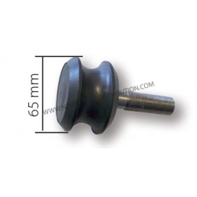 Galet équipé pour 8730 rail inox