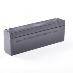 BATTERIE 12V 2AH AVEC DÉTECTION DE BATTERIE FAIBLE