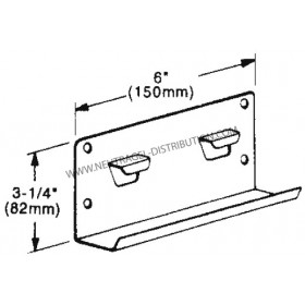 Plaque de fixation murale