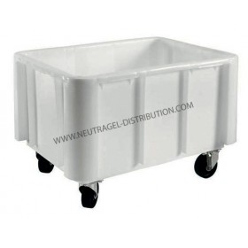 Bac "grand volume" sur roues 140 L