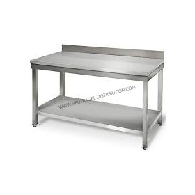Table adossée + étagère 1200 démontable
