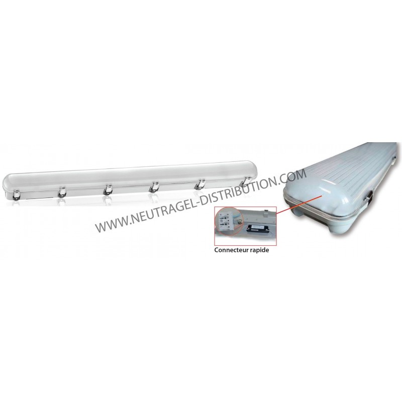 Boîtier étanche 80 W 4000°K