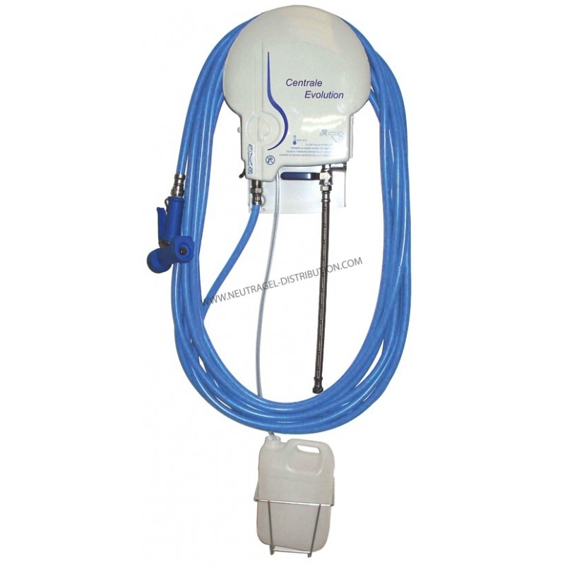 Centrale d'hygiène polypropylène + enrouleur polypropylène 1 produit