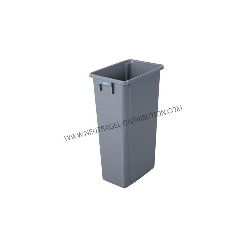 Collecteur tri sélectif sans couvercle 80 L H 760 mm