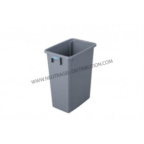 Collecteur tri sélectif sans couvercle 60 L H 580 mm