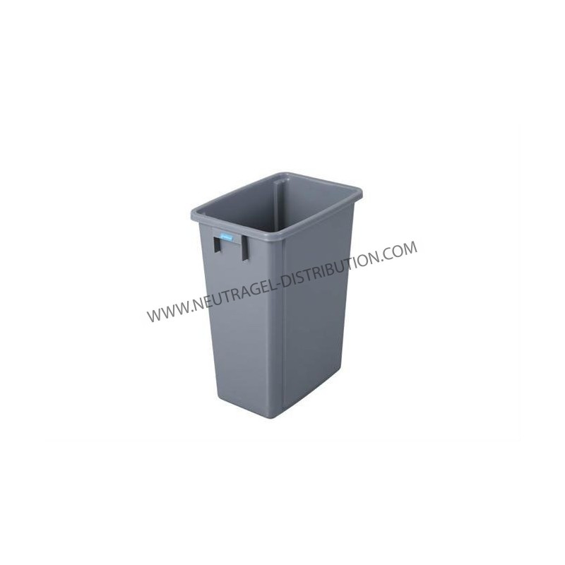 Collecteur tri sélectif sans couvercle 60 L H 580 mm