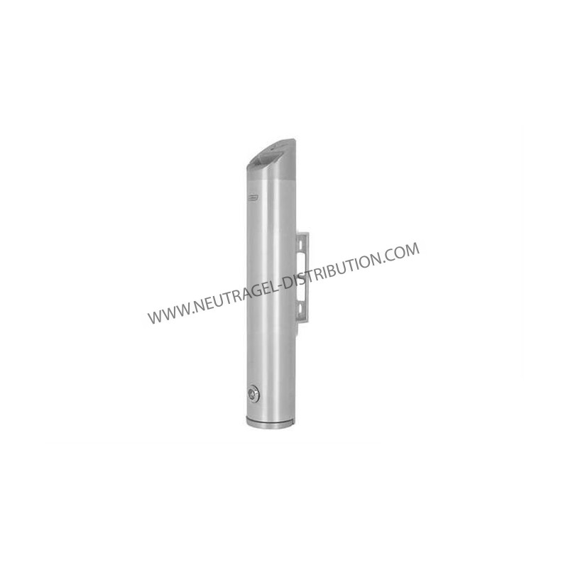 Cendrier "tubulaire" aluminium 2.4 L
