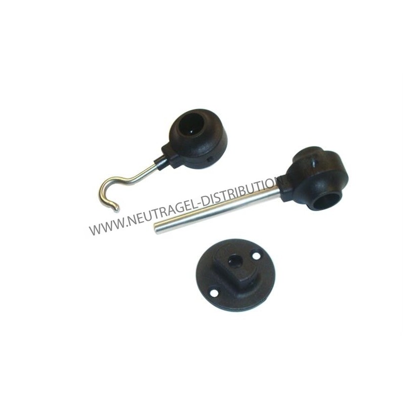 Jeu complet de fixation + base