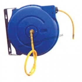 Enrouleur automatique air eau tuyau jaune