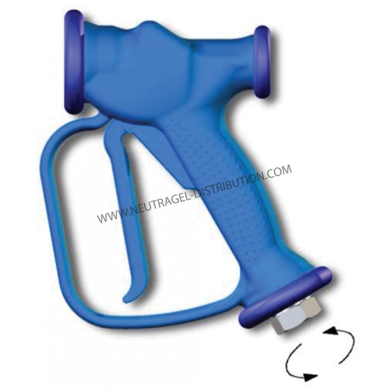 Pistolet ergo + protection de poignée + raccord 450g