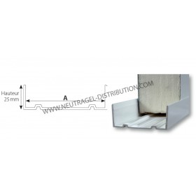 "U" de sol PVC 120 mm