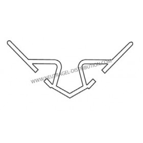 Support profilé femelle aluminium