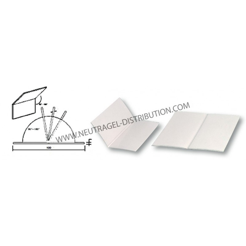 Cornière à angle variable 80 x 80 x 2 mm