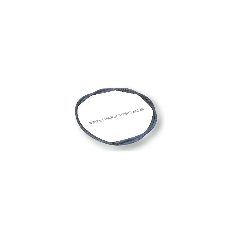 Câble acier galvanisé Ø 6 mm