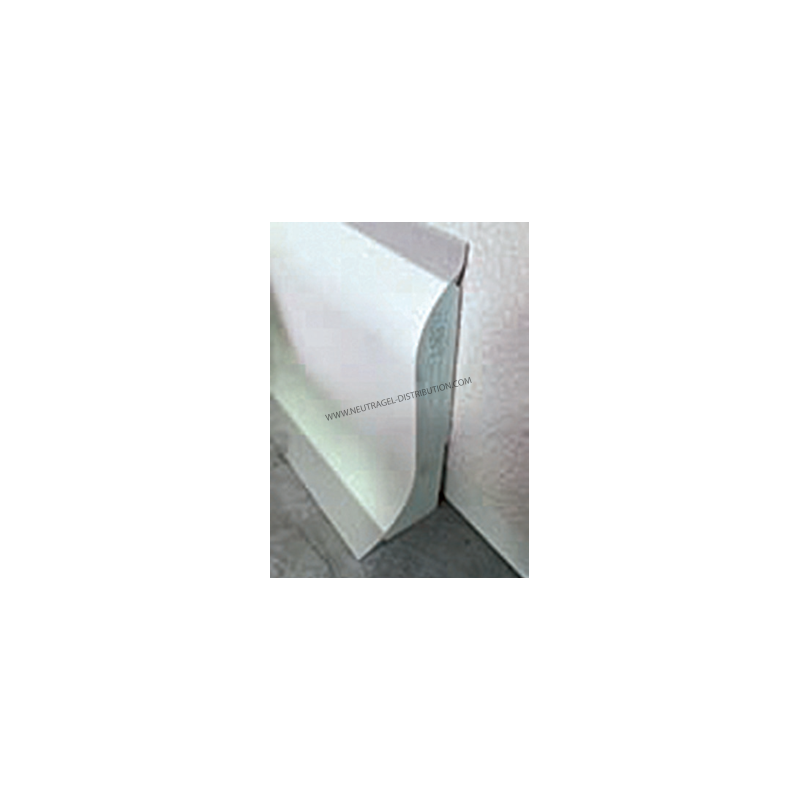Plinthe PVC plein  hauteur 94 mm