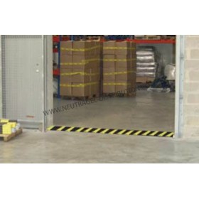 Auto-adhesif jaune/noir