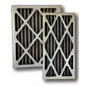 Filtre cadre carton média plissé