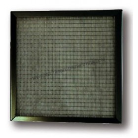 Filtre cadre galva média plan synthétique ou fibre de verre