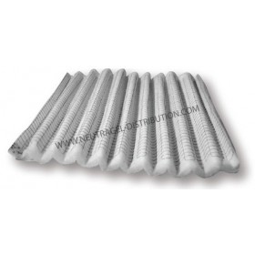 Recharge média plissé sur mesure