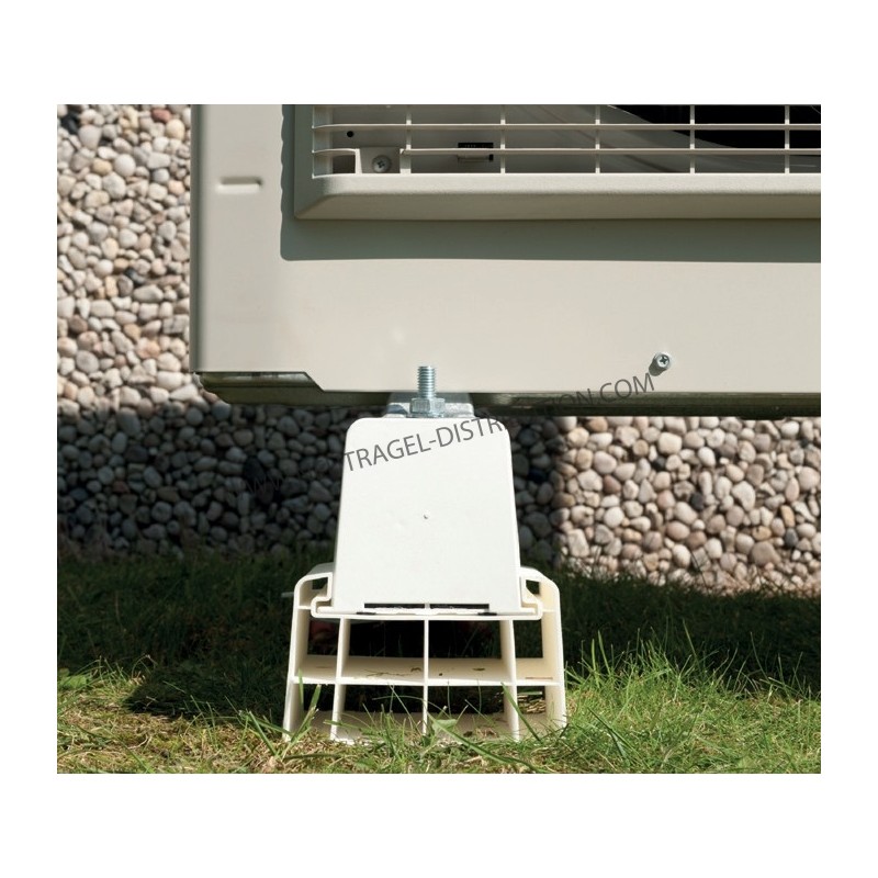 SUPPORT AU SOL "MP" RÉHAUSSE L450 X P135 X H65 MM