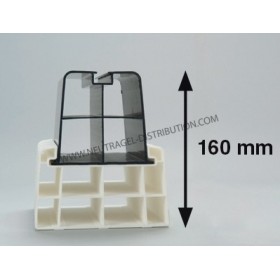 SUPPORT AU SOL "MP" RÉHAUSSE L450 X P135 X H65 MM