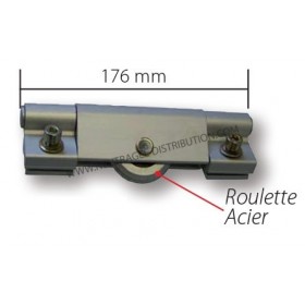 Galet mobile Ø50 en acier pour 3520/3530