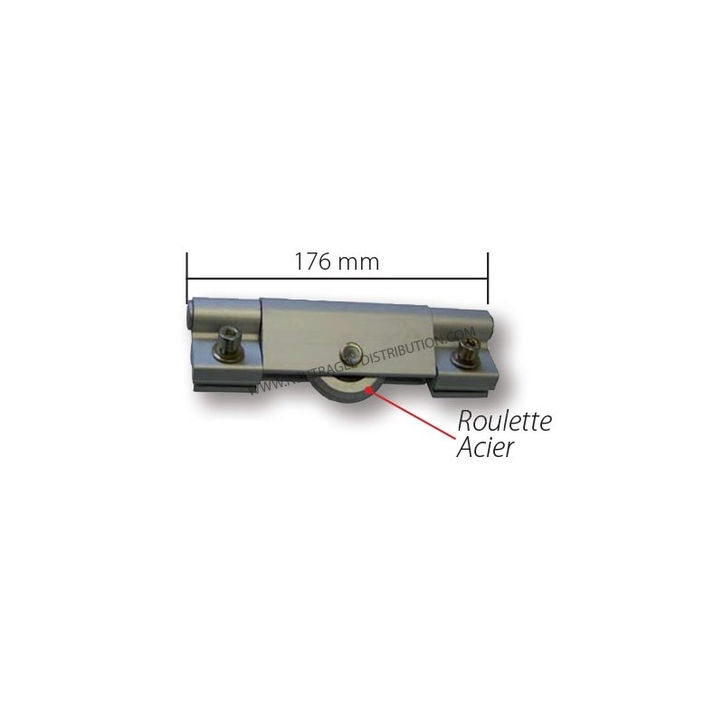 Galet mobile Ø50 en acier pour 3520/3530