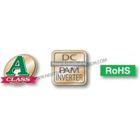 GAMME HYPER INVERTER CASSETTE 600x600 MM (UNITÉ INTÉRIEURE + EXTÉRIEURE) R410 FDTC25VFMX