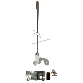 Charnière ressort porte vitrée gauche