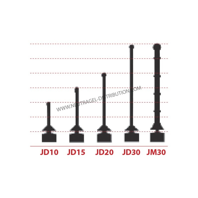Joint manchette JD20 H 20 mm long 3 m