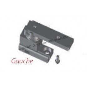 Kit charnière basse gauche ral 7035
