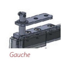 Kit charnière haute gauche