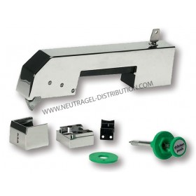 Fermeture complète Jumbo épaisseur porte 60 mm