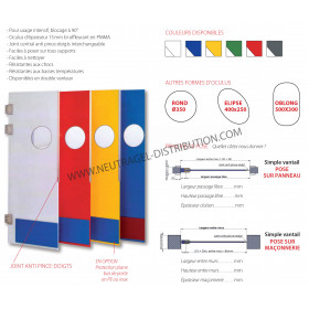 Porte va et vient 15 mm complète