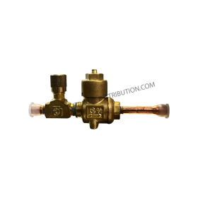 VANNE À BOISSEAU SPHÉRIQUE SANS PIQUAGE 1/4"